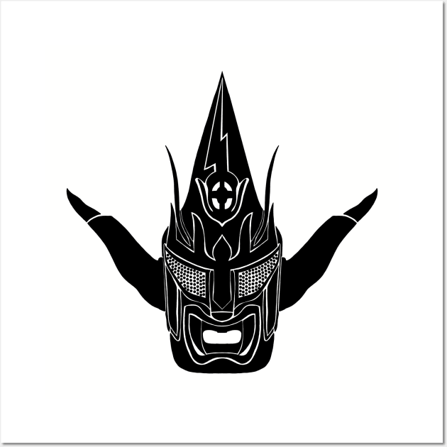 Jushin Thunder Liger (black) Wall Art by BludBros